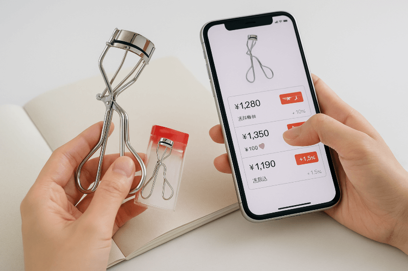 Amazon楽天など通販の販売比較1