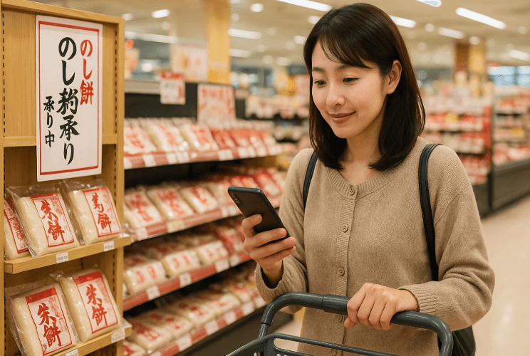 スーパーでのし餅は買えるのか調査