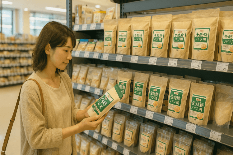 スーパーで全粒粉が買える場所まとめ