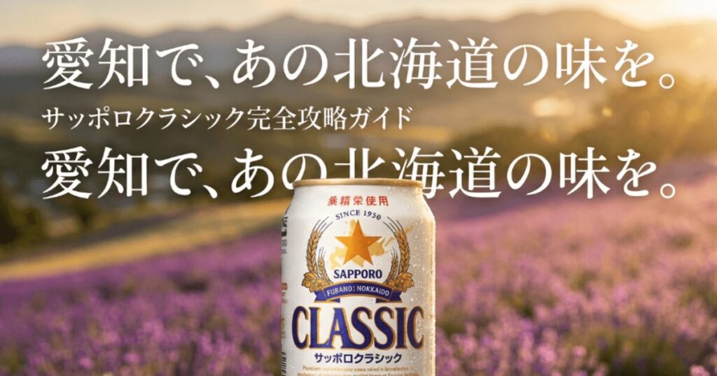 サッポロクラシック愛知で買える店！2026年販売店・取扱店まとめ