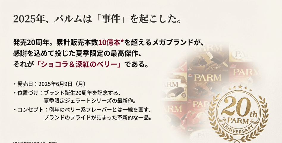 【2025年最新作】ショコラ＆深紅のベリーの基本情報