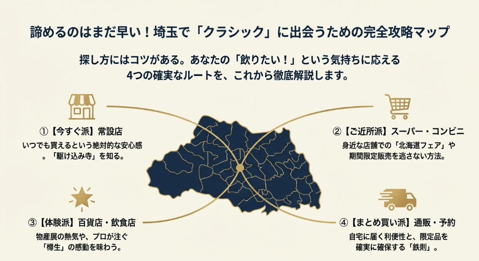 埼玉なら「ベルク」が最強？スーパーでの入手ルート徹底解説