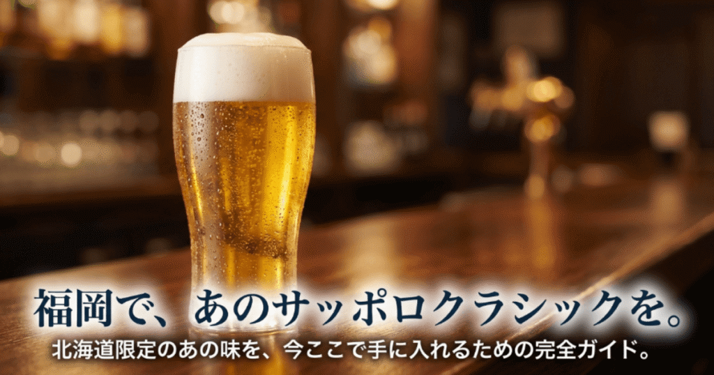 サッポロクラシックを福岡で買える店！2026年販売店・取扱店まとめ