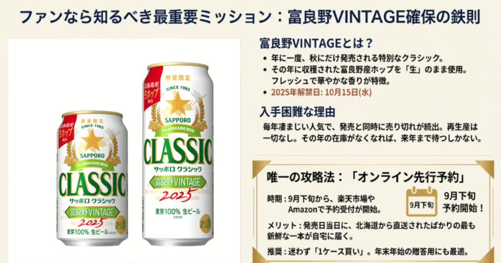 【保存版】富良野ヴィンテージを確実に手に入れるための「鉄則」と2025年の振り返り