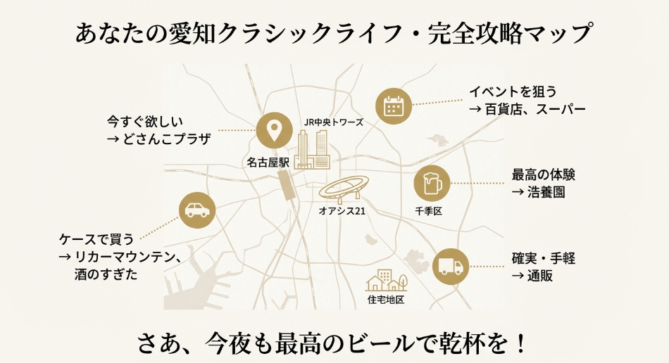 愛知でサッポロクラシックを巡る旅。2025年の締めくくりと、これからの楽しみ方