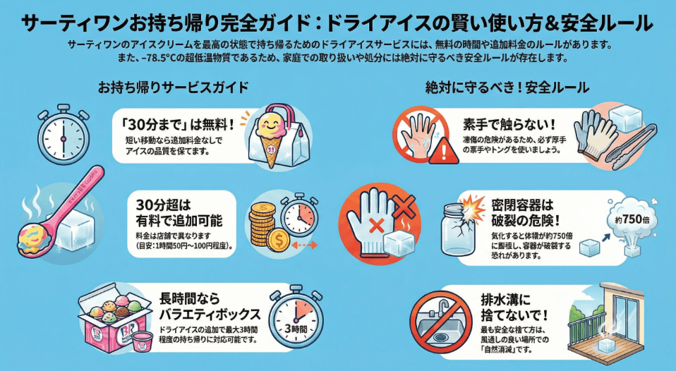 サーティワンのドライアイスの値段を徹底解説