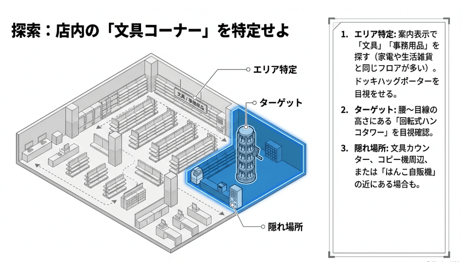 ドン・キホーテで「訂正印」を迷わず見つけるための探索ガイド