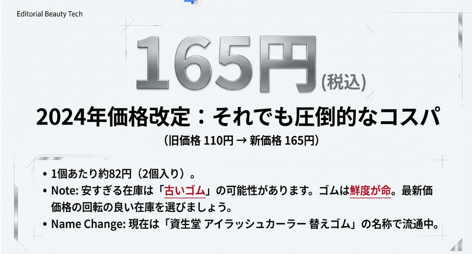 資生堂ビューラーのゴムはどこに売ってるか最新の価格