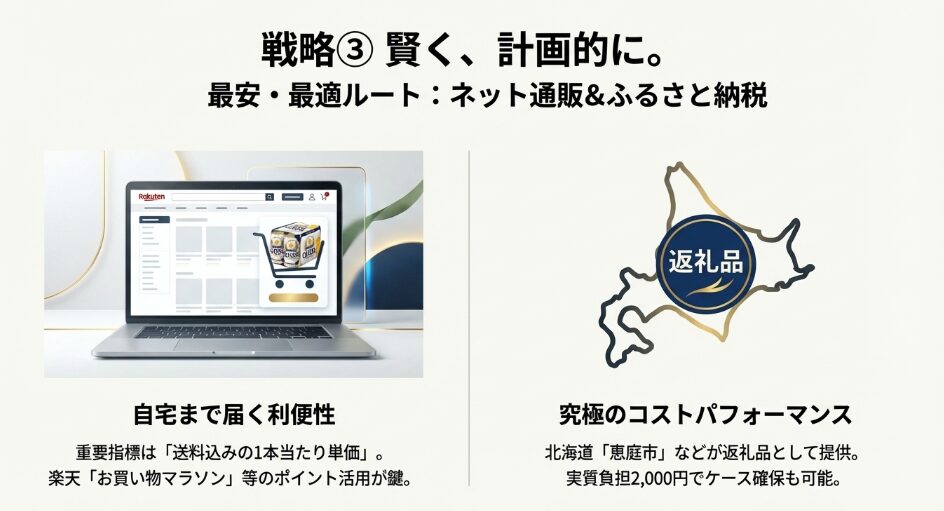 ネット通販とふるさと納税を活用した「賢いまとめ買い」
