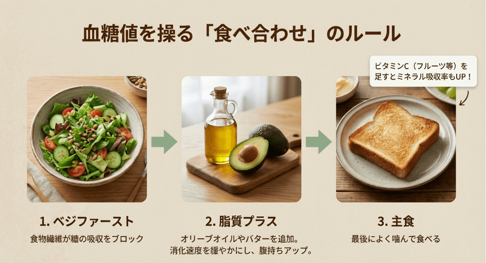 全粒粉パンが「太りにくい」理由は？血糖値をコントロールする賢い食べ方