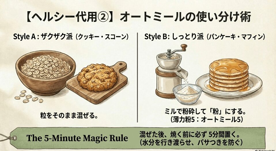 ダイエット中の強い味方!全粒粉の代用に「オートミール」を選ぶべき理由
