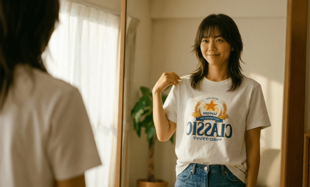 ユニクロUT「サッポロクラシック」は男女兼用サイズ！失敗しない選び方のコツ