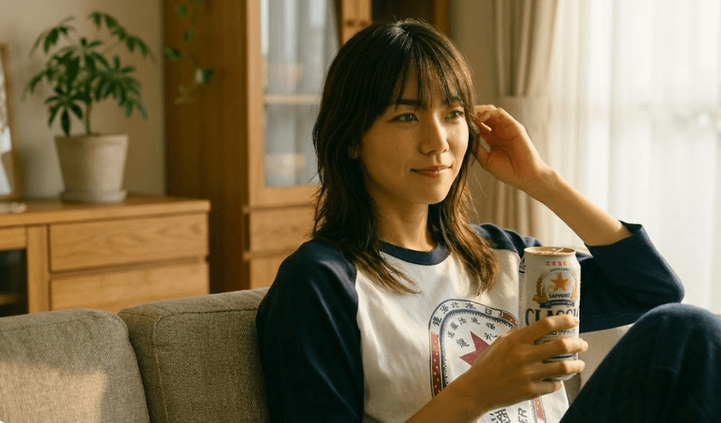 レトロな味わいを楽しむサッポロクラシックTシャツラグラン