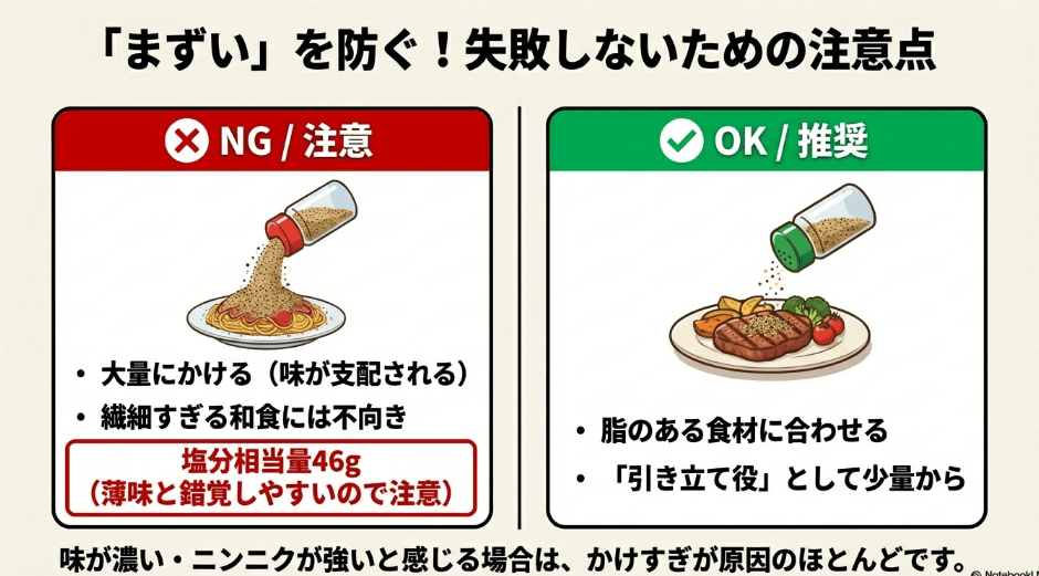 ほりにしが「合わない」と感じる理由は？味覚のミスマッチを防ぐ活用法