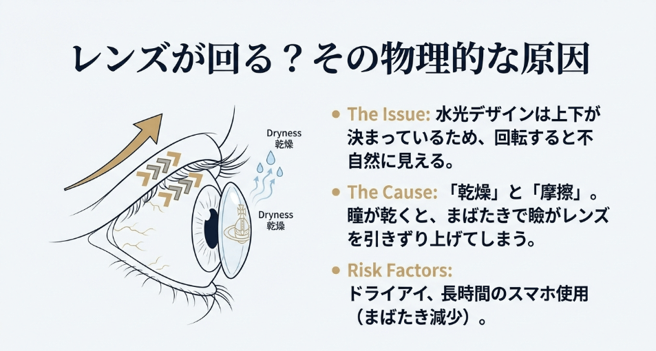 乾燥による摩擦を抑える装着液と目薬の活用法