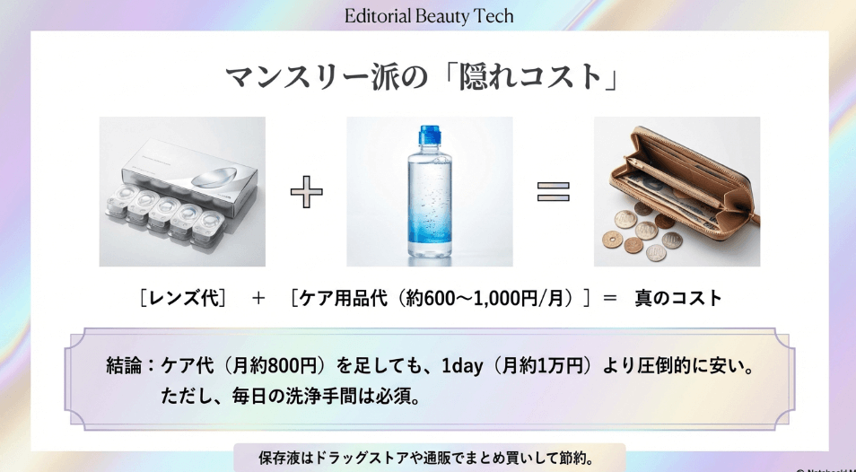 マンスリー版ヴィヴィアンのカラコンはいくらか比較