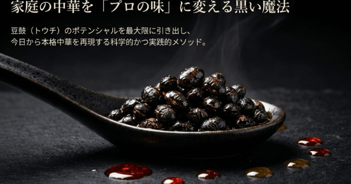 豆鼓（トウチ）の使い方！豆鼓醤との違いや下準備のコツを徹底解説