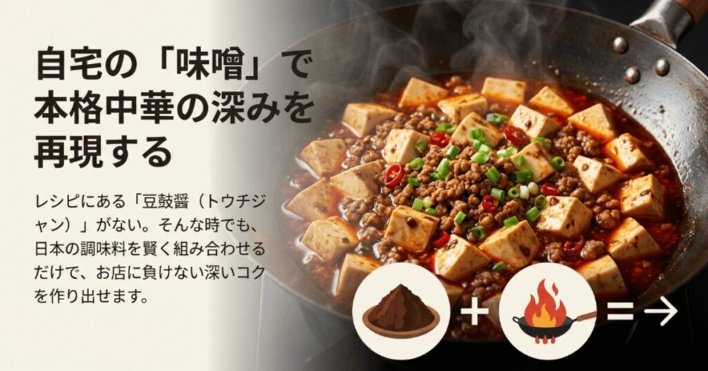 豆鼓醤の代用は味噌や浜納豆で!本格中華を再現する基本の考え方