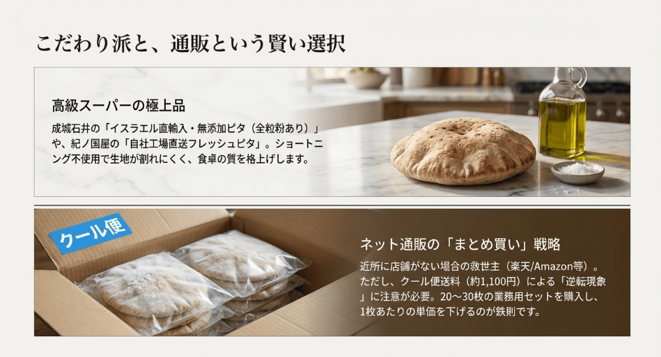 近所にコストコがなくても大丈夫！通販でピタパンを賢く買うコツ