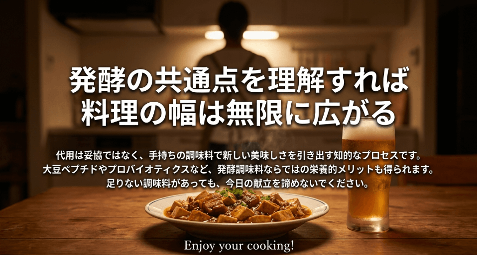豆鼓醤の代用が持つ栄養的メリットと健康効果