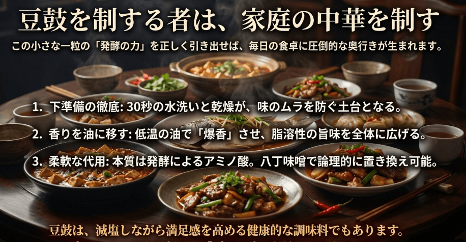 毎日の中華が楽しくなる豆鼓の使い方のまとめ