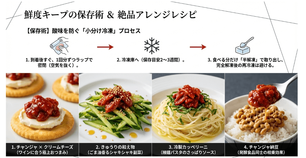 チャンジャをどこで買えるか把握した後の絶品レシピ