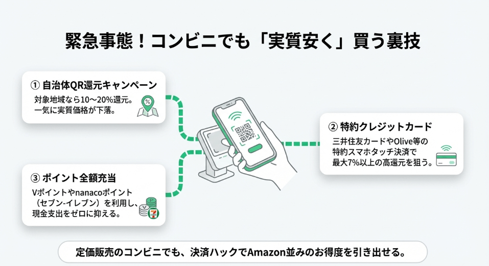 iPhone純正イヤホンをコンビニでお得に買う方法
