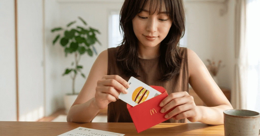 誕生日に最適なマックカードのギフト