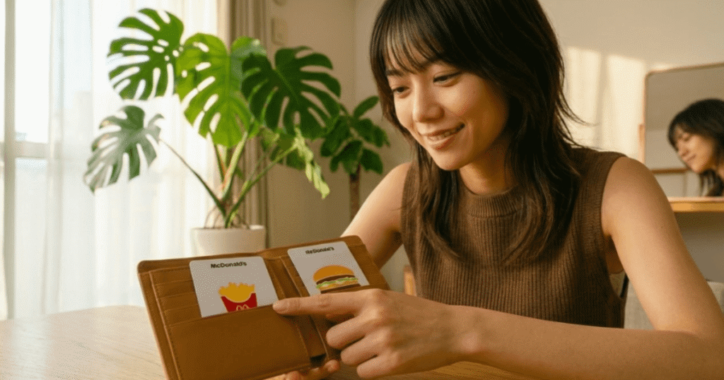 相手に合わせて選ぶ、マックカード「複数枚セット」の贈り方