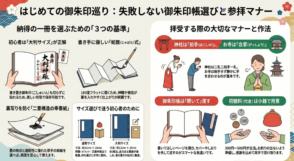 御朱印帳はどこで買える？主な販売場所と入手経路