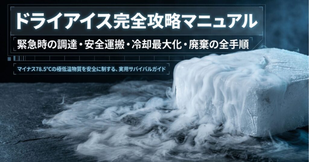 ドライアイスはどこで買える？販売店や売ってる場所・値段を徹底比較