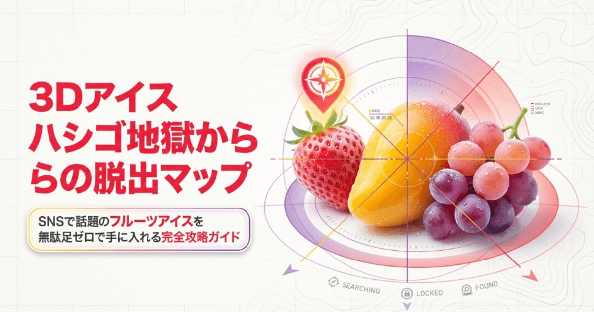 3Dアイスどこで買える？売ってる場所・販売店！検索術でハシゴ卒業（