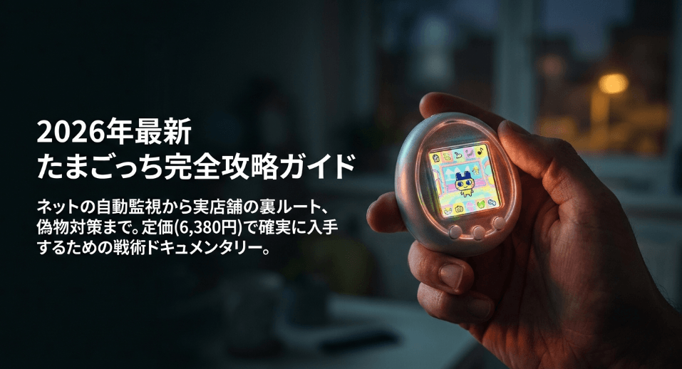 たまごっちはどこで買える？在庫あり販売店・取扱店と売ってる場所