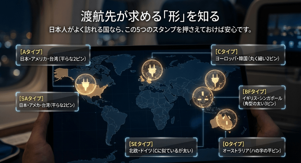 変換プラグをどこで買えるか種類ごとの違い