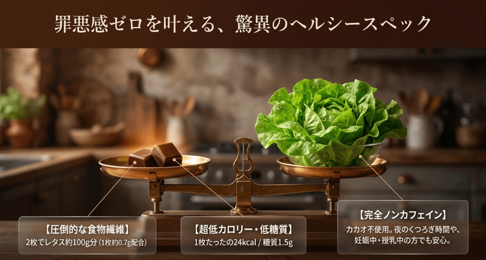 カロリーや栄養面から見る「ゴボーチェ」の選び方