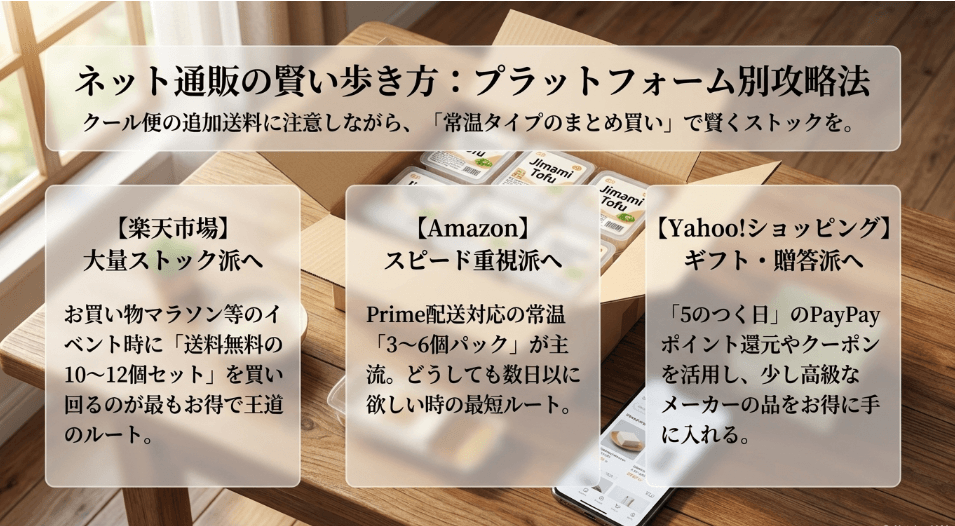 楽天やアマゾンの通販でジーマーミ豆腐はどこで買える？