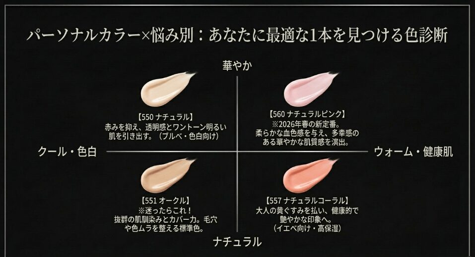 自分に合う最適な色選びガイド
