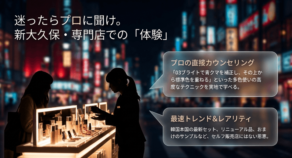 新大久保の専門店を徹底活用