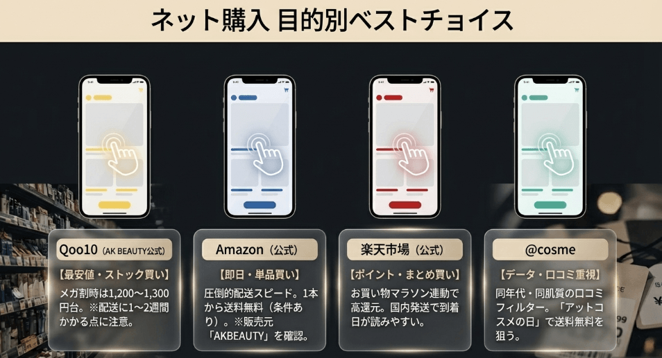 LUNAコンシーラーはQoo10公式が最安？メガ割と配送の注意点