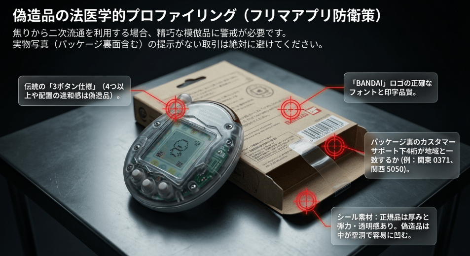 たまごっちはどこで買える？在庫ありの偽物を見分ける