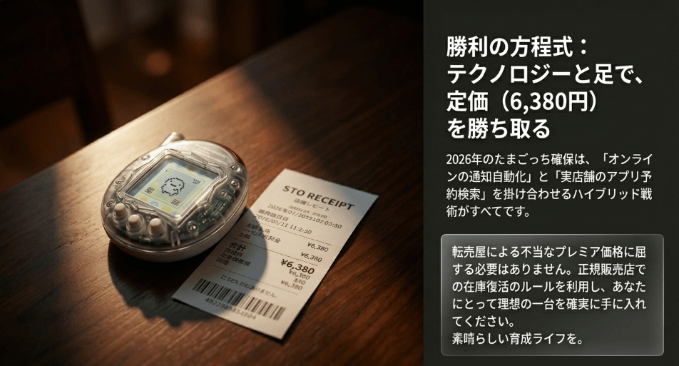 たまごっちがどこで買えるか在庫あり情報のまとめ