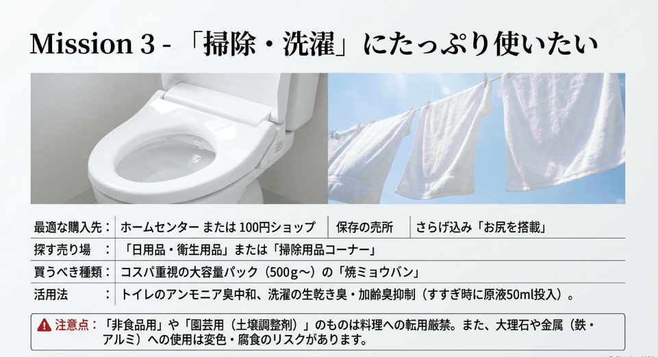 100均でミョウバンはどこで買える？在庫と売り場を徹底調査