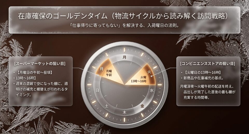 チョコバッキーの入荷曜日や確実に在庫を探すコツ