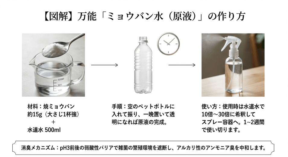 節約と消臭を両立！ミョウバン水の賢い買い方と作り方