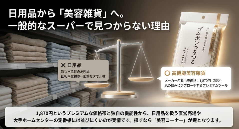 ゴムポンつるつる顔用はどこで買える？ドラッグストア等販売店まとめ