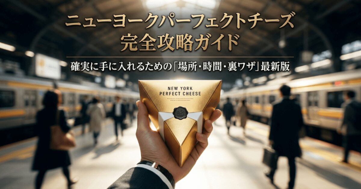 ニューヨークパーフェクトチーズどこで買える？東京駅・羽田空港の店舗一覧