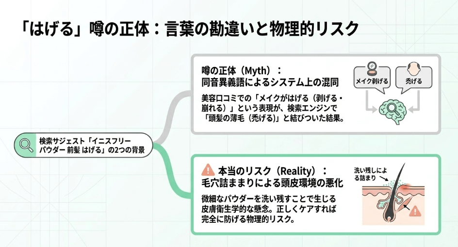 検索キーワードに「はげる」が表示される理由と2つの背景