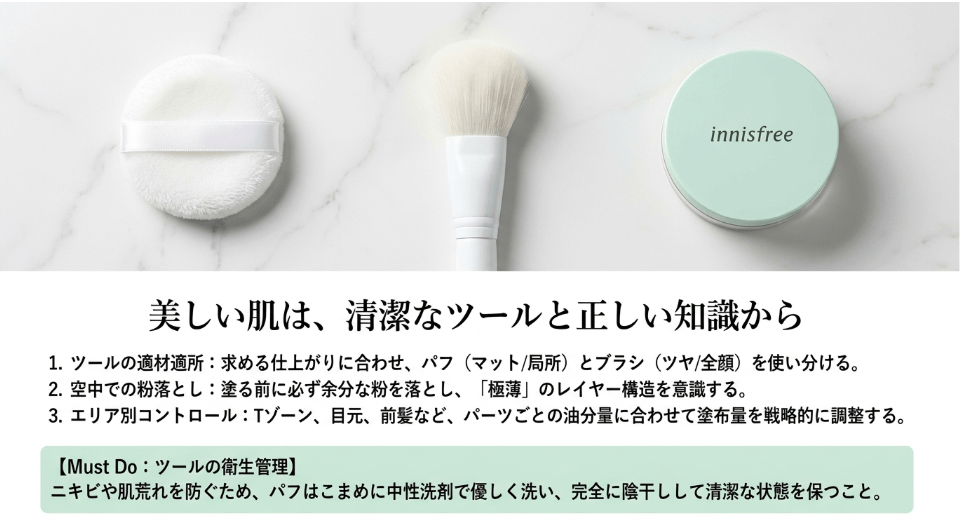 薬用アクネパウダーでのニキビ対策