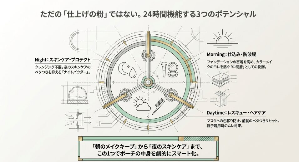 ファンデーションの前の最適なタイミング