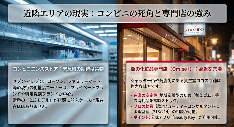 コンビニや近くの薬局での購入と選び方のポイント